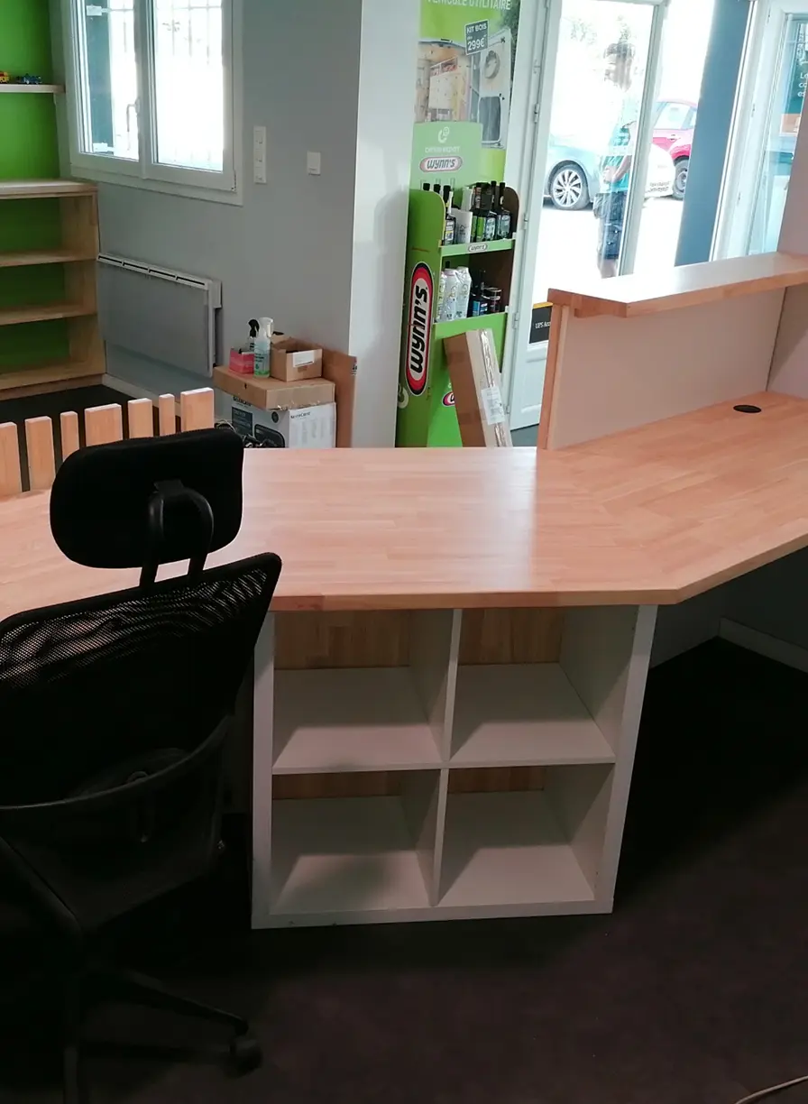 agencement bureau menuiserie
