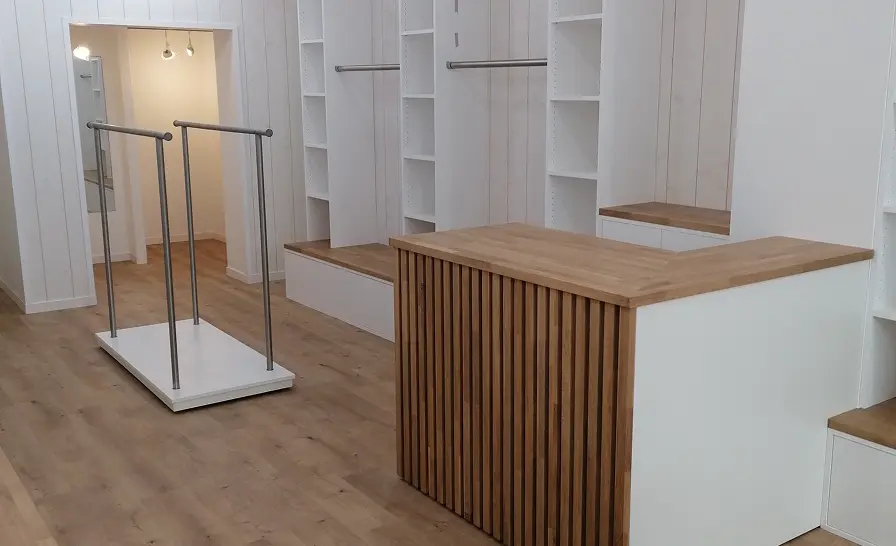 agencement boutique vetement