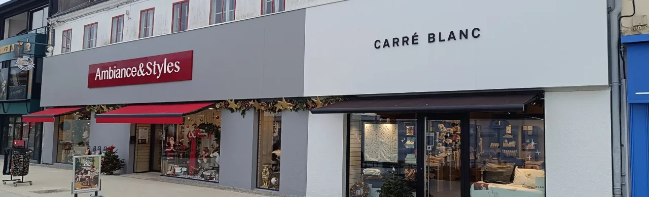 façade ambiance et styles et carré blanc
