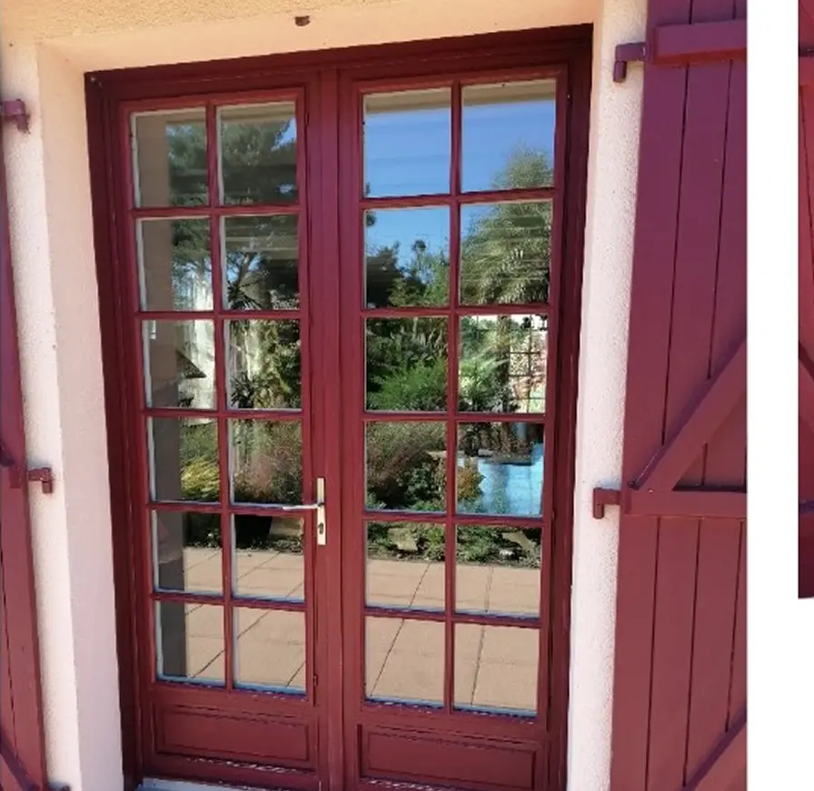 ouverture porte bois
